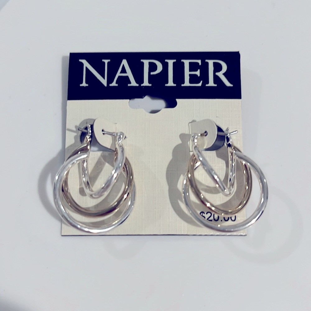 Silver Costume Jewelry Earrings